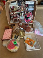 Large lot of doll house items