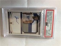 Nat. Treasures James Wiseman Patch Auto PSA 8 & 10