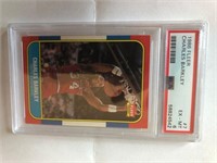 1986 Fleer Charles Barkley PSA 6