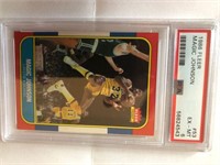 1986 Fleer magic johnson PSA 6