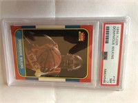 1986 Fleer Dominique Wilkins PSA 7