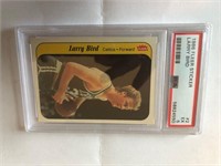 1986 Fleer Larry Bird Sticker PSA 5