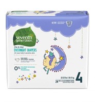 Case of 3 Stage 4 Overnight Baby Diaper 24 Count