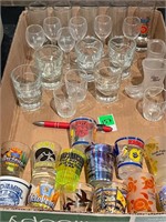 shot glasses of every type