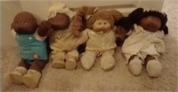 911 - LOT OF 4 CABBAGE PATCH DOLLS