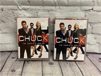 New QTY 2 DVD Chuck The Complete Series