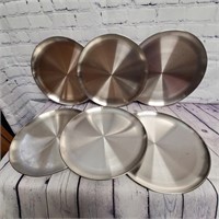 New QTY 6 Pizza Serving Plates 10"