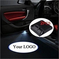 2 Pack Upgraded LED Door Logo Projector