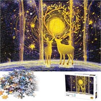 100 Piece Deer in the Forst Jigsaw Puzzle