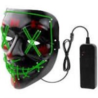 LED Halloween Scary Mask