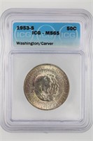 1953-S Washington/Carver ICG MS-65