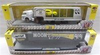 (2) 1:64 M2 Diecast Trucks: Moon Equipment Co.
