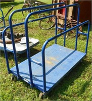 Industrial cart "upright" Blue