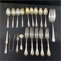552g Sterling Silver Assorted Flatware