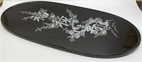 Black Lacquer & Mother of Pearl Asian Art