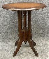 Victorian Round Accent Table