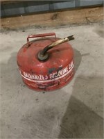 Galvanized Gas Can