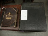 Large Victorian bible along with the Universal
