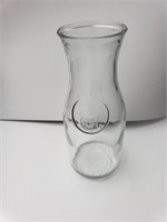 Vintage glass milk jug