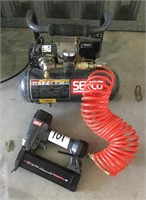 SENCO Air Compressor & SENCO Air Nail Gun Combo