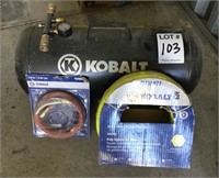 KOBALT Air Pressure Tank and Air Hoses