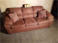 couch brown leather