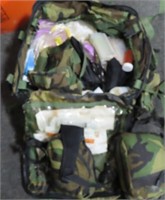 U. S. ARMY BDU MEDIC BAG - WITH FIRST AID