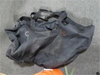 COMPASS U.S.A. OVERSIZE BLACK DUFFLE BAG