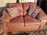 Love seat Brown Leather