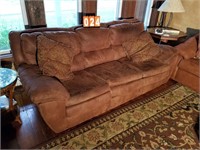 couch brown leather