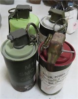 4 CANISTER SMOKE GRENADES