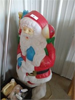 Blown Plastic Santa