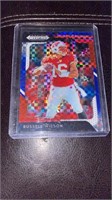 Russell Wilson Prizm Red white blue
