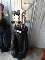 BagBoy Golf Bag w/ Ti11 Golf Clubs