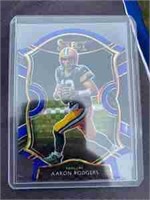 AARON RODGERS SELECT BLUE DIE CUT CONCOURSE