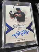 FRANK THOMAS FLAWLESS SIGNATURES NUMBERED TO 10