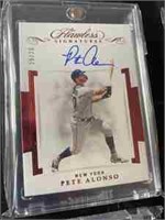 PETE ALONSO FLAWLESS SIGNATURES NUMBERED 20 OF 20