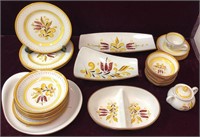 20 Pc. Set of Stangl "Provincial" Stoneware