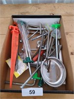 Tent Stakes; Magnet Tray; & Other