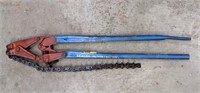 Wheeler Chain Soil Pipe Cutter