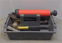 Stack-On Tool Tote w/ Various Tools