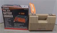 Lot w/ 6/2 Amp Dual Rate Battery Charger and