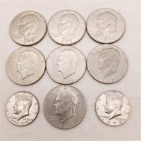 Kennedy & Eisenhower $1