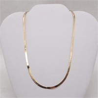 14K Necklace 2mm 18" long