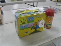 SNOOPY LUNCHBOX AND HOT WHEELS THERMOS