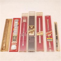 7 Vtg Watch Bands in Packaging