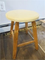 small wood stool