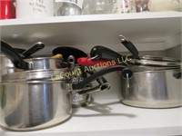 pots and pans cookware assorted