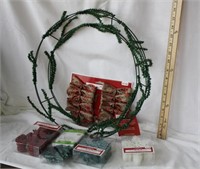"Make A Wreath" Wire w/Lights & Decorations