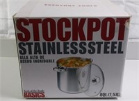 8qt Stainless Stockpot (New)